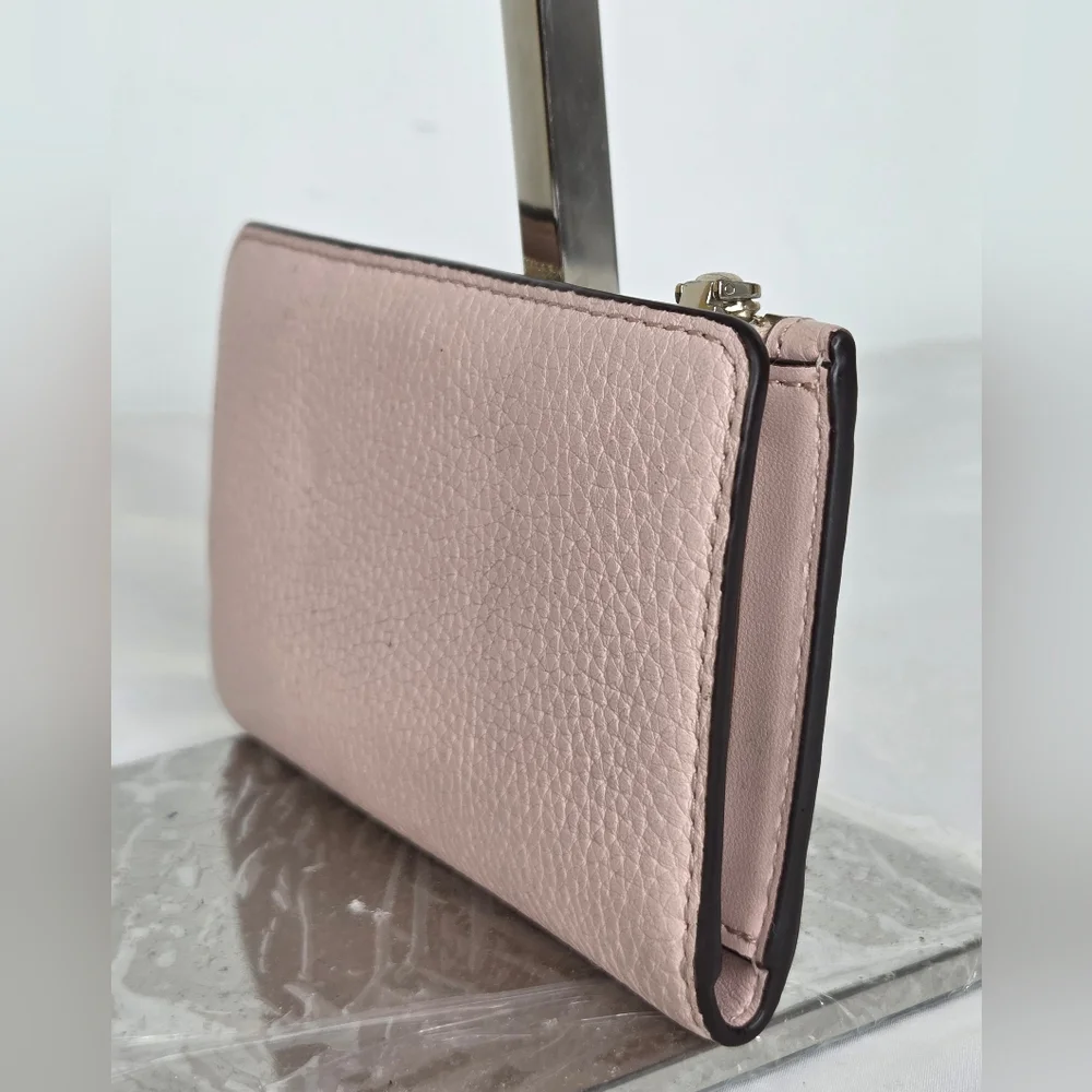 Kate Spade 6"x3" Inch Sprox Pink Leather Wallet - Picture 3 of 14